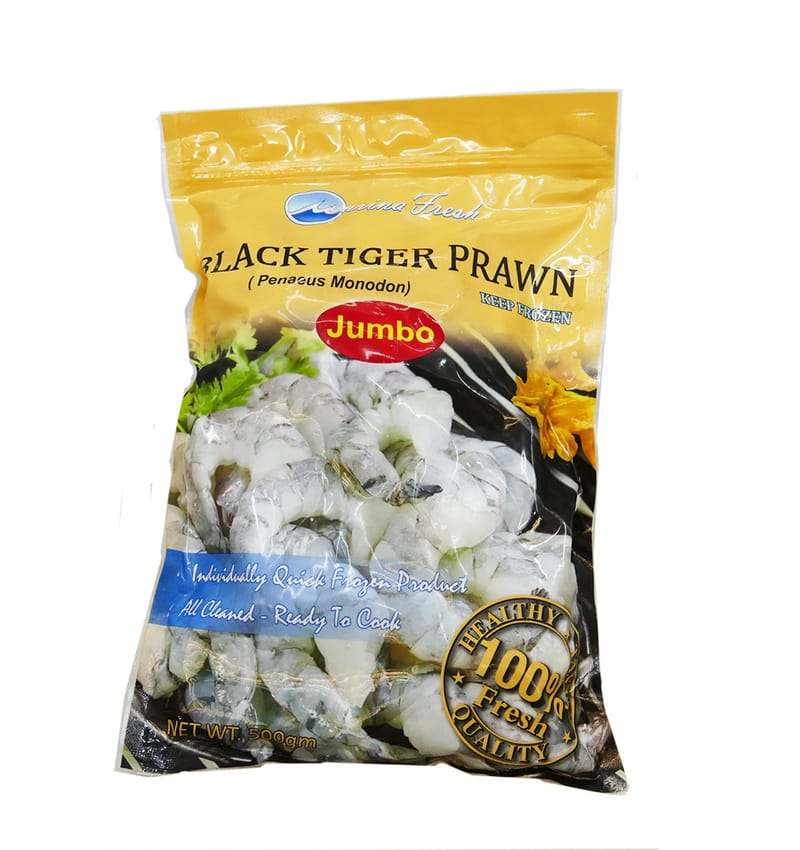 Vietnam Marina Fresh Jumbo Black Tiger Prawn Meat (16-20) 500g