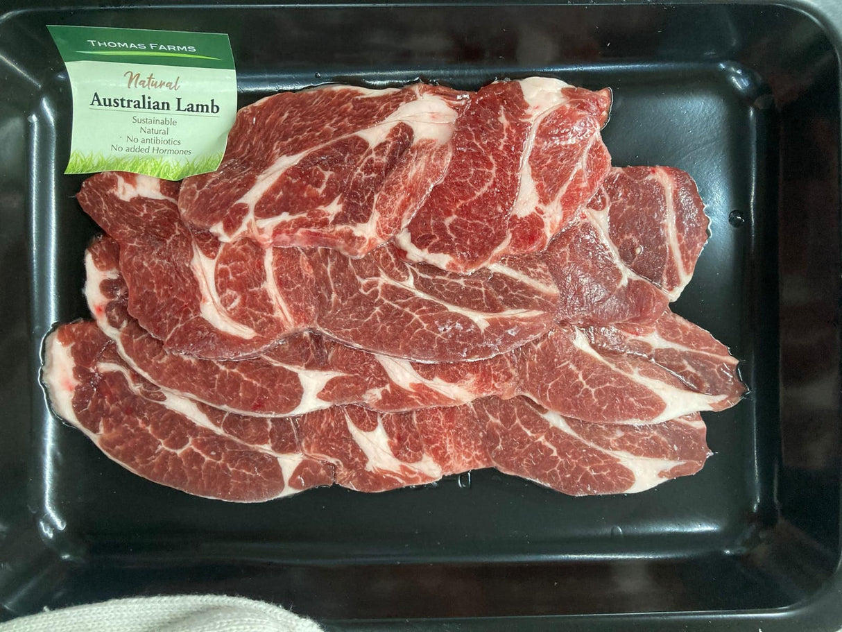 Aust Lamb Neck Fillet – 150g Hot Pot Sliced