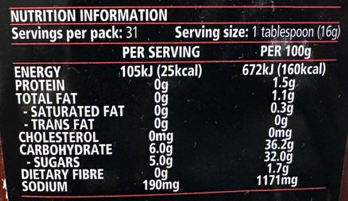 McCormick Chilli & Pepper BBQ Sauce 500g/bottle