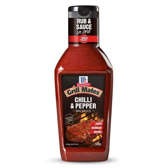 McCormick Chilli & Pepper BBQ Sauce 500g/bottle