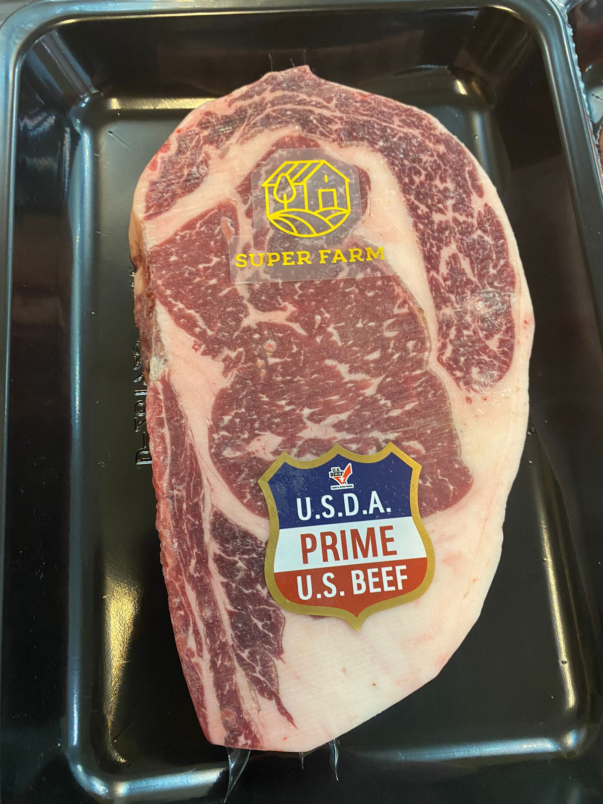 US Frozen Double R Ranch Prime Striploin Steak 300-350g/pc