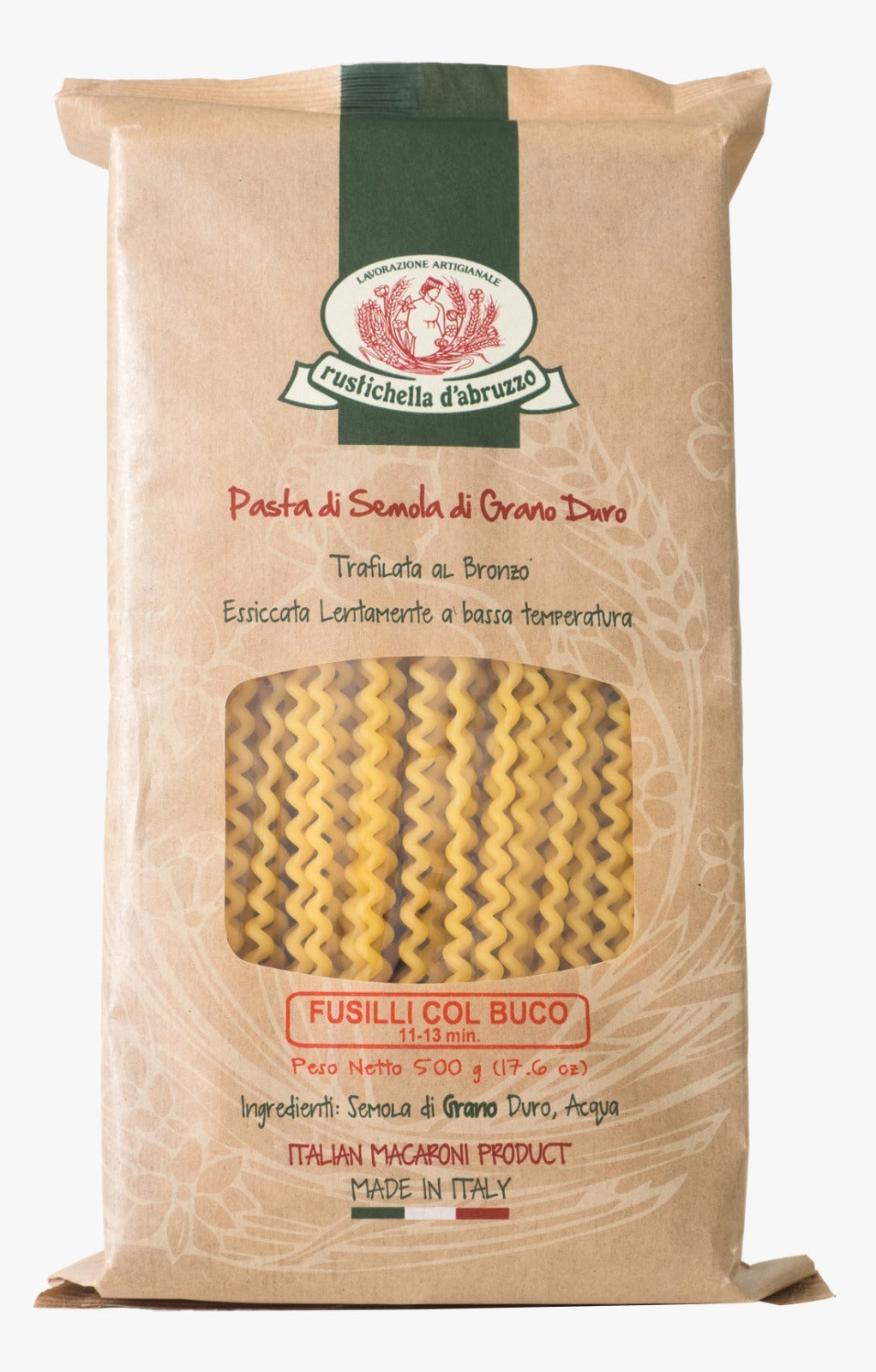 Rustichella d'Abruzzo Fusilli col Buco 500g