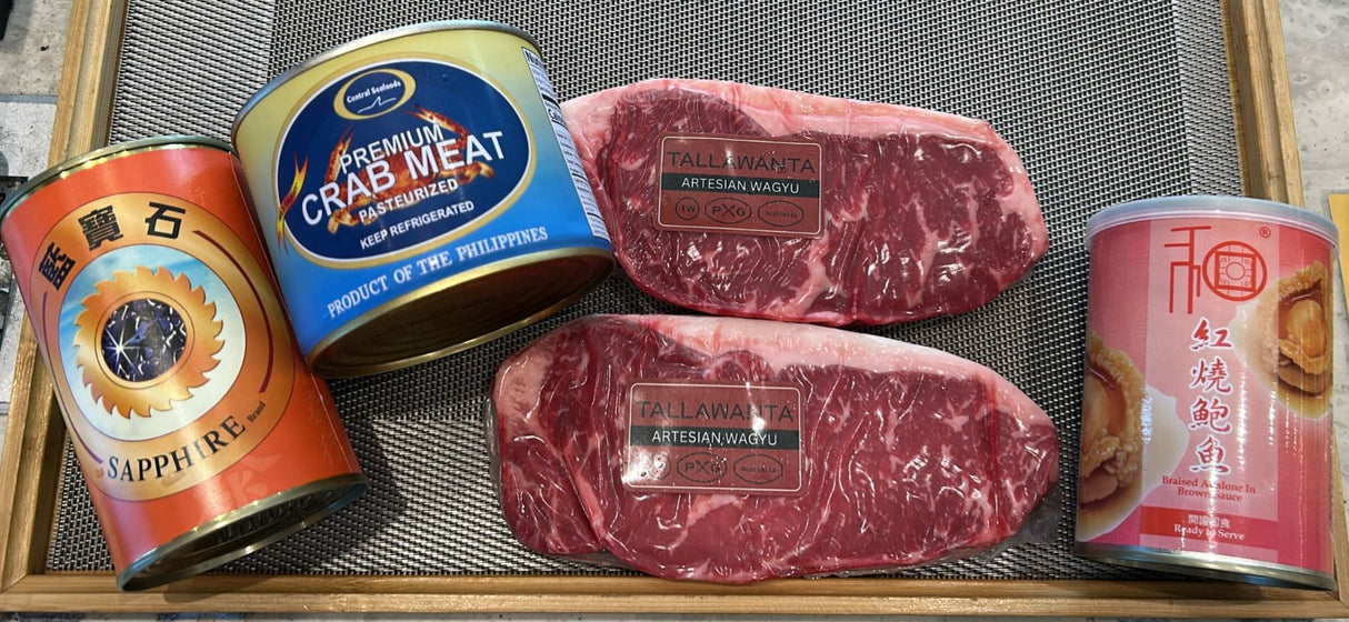 Mother's Day Specials : Set C: Wagyu & Abalone Set