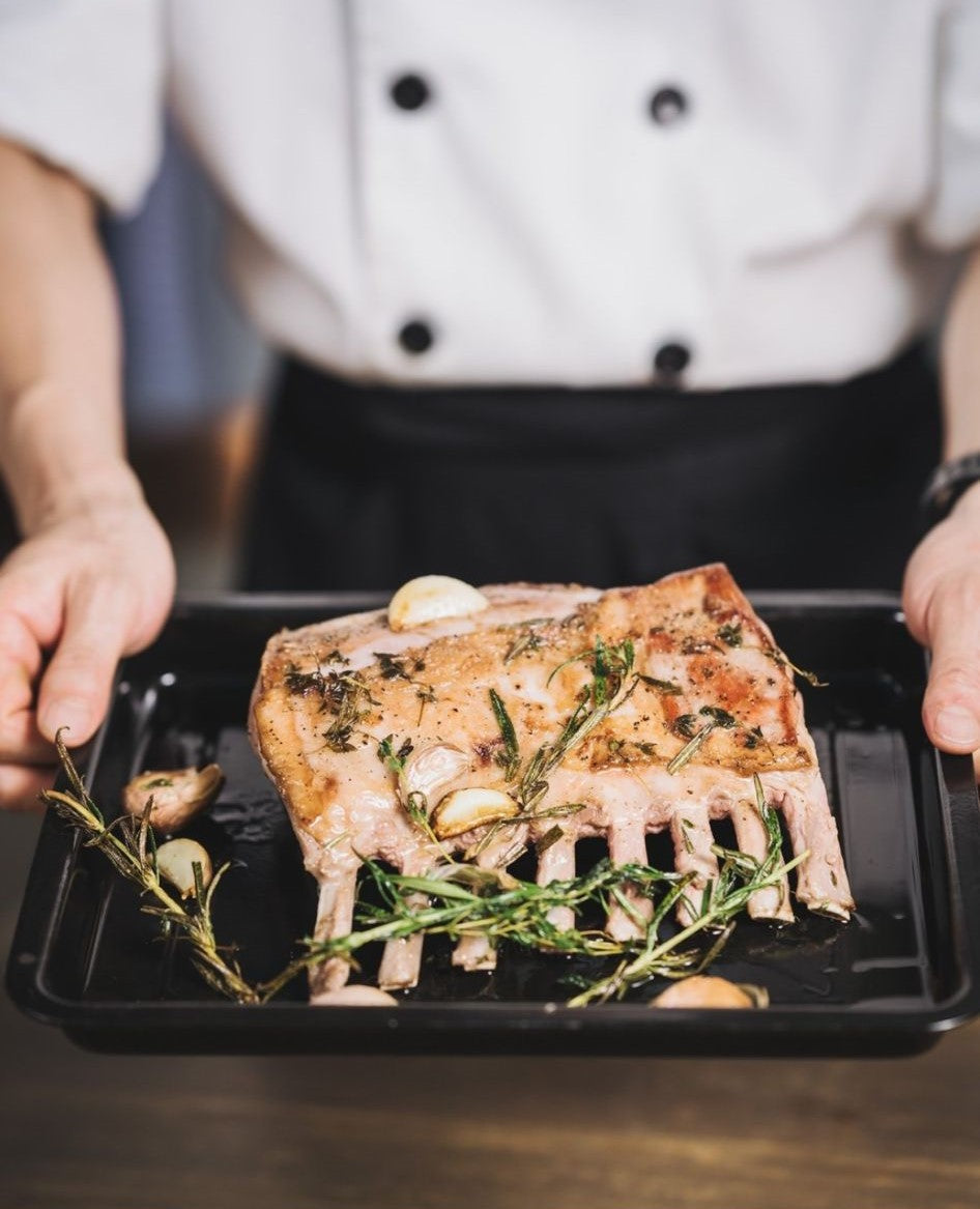Baked Lamb Rack