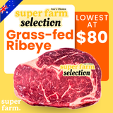 Australian Super Farm Selection Grass-fed Ribeye 300g (S)