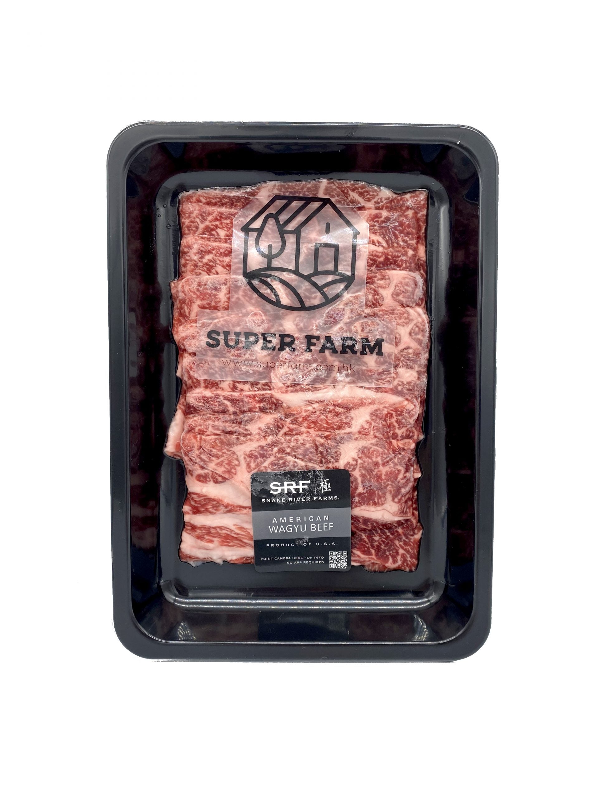 US SRF Wagyu Boneless Chuck Short Rib (Sliced) 200-220g – Super
