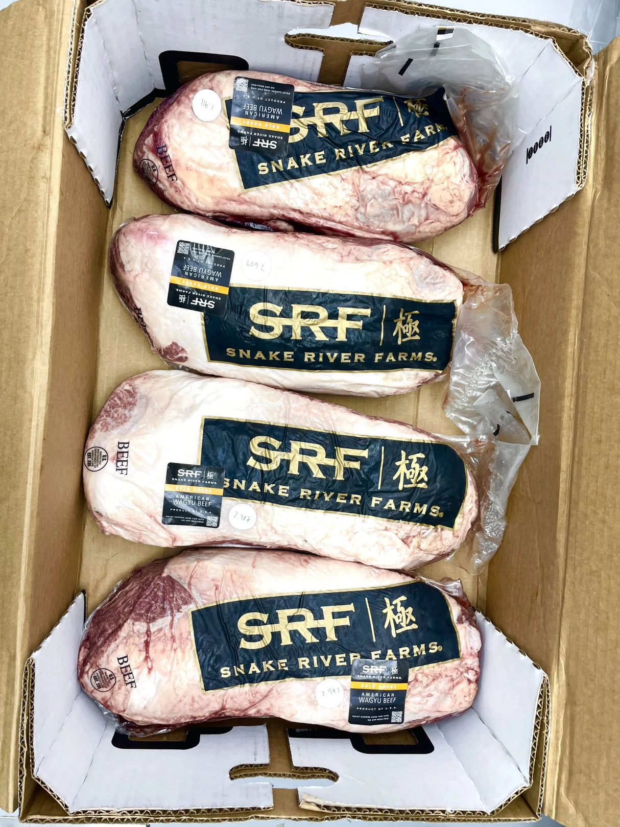 美國SRF金標急凍和牛牛板腱 ($45/100g)